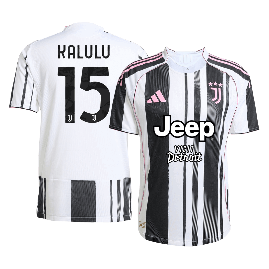 Juventus Heimtrikot 2025/26 Spieler-Version KALULU #15