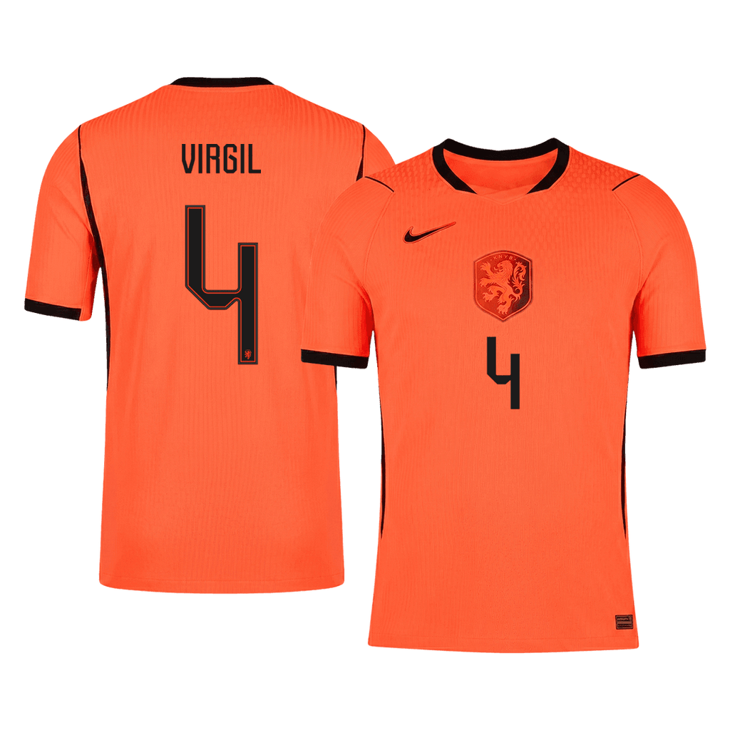 Netherlands Heimtrikot 2026 Spieler-Version VIRGIL #4