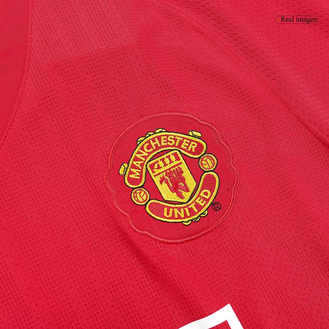 Manchester United Retro Heimtrikot Langarm 2007/08 RONALDO #7