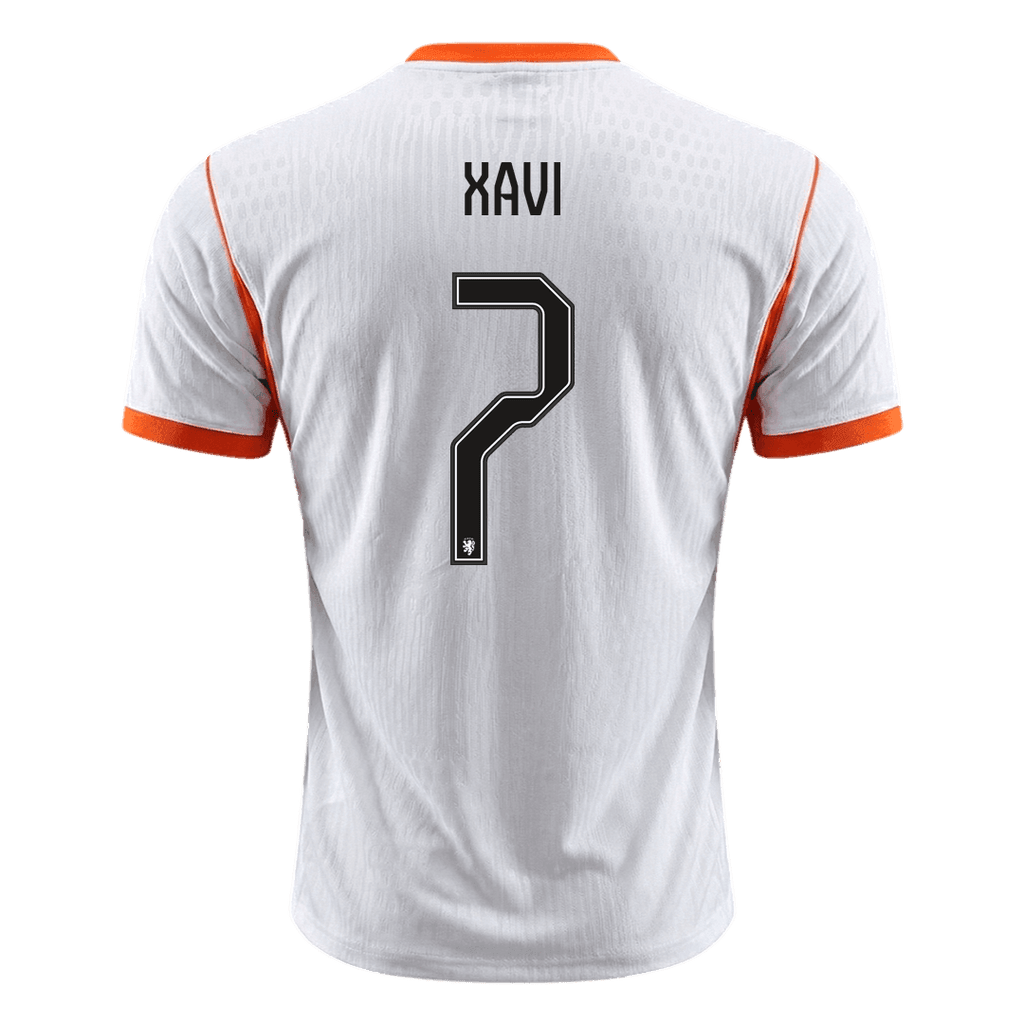 Netherlands Auswärtstrikot 2026 Spieler-Version XAVI #7