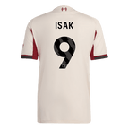 Liverpool Auswärtstrikot 2025/26 Spieler-Version ISAK ##9