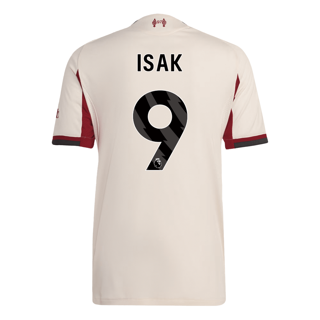 Liverpool Auswärtstrikot 2025/26 Spieler-Version ISAK ##9