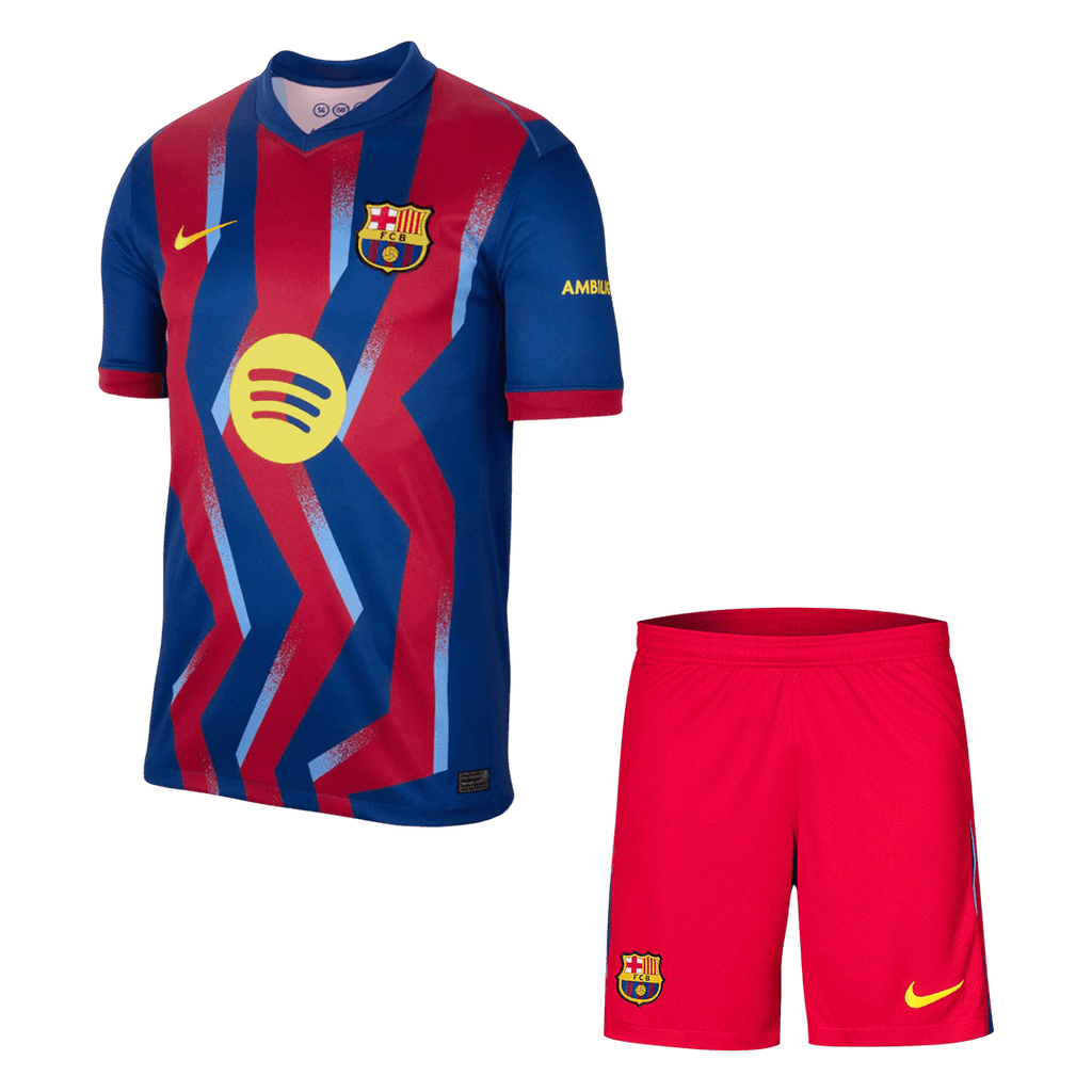 Barcelona Herren Viertes Trikot Fan Version 2-teilig 2025/26