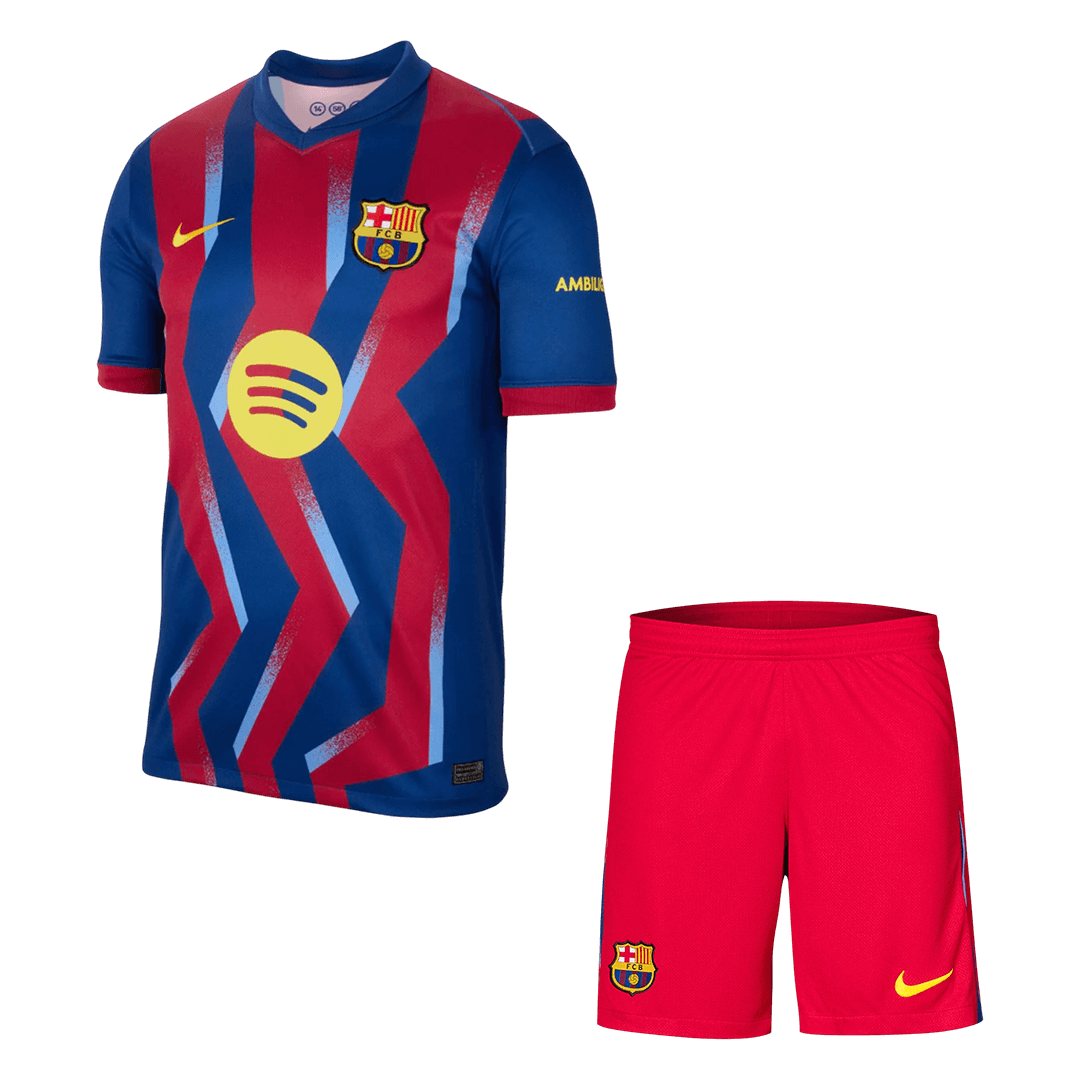 Barcelona Herren Viertes Trikot Fan Version 2-teilig 2025/26