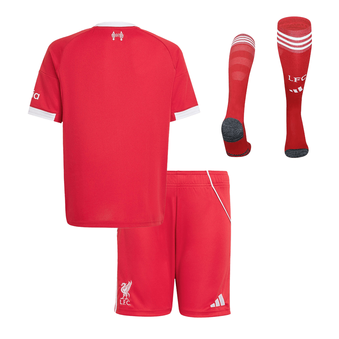 Liverpool Kinder Heimtrikot 3-teilig Set 2025/26