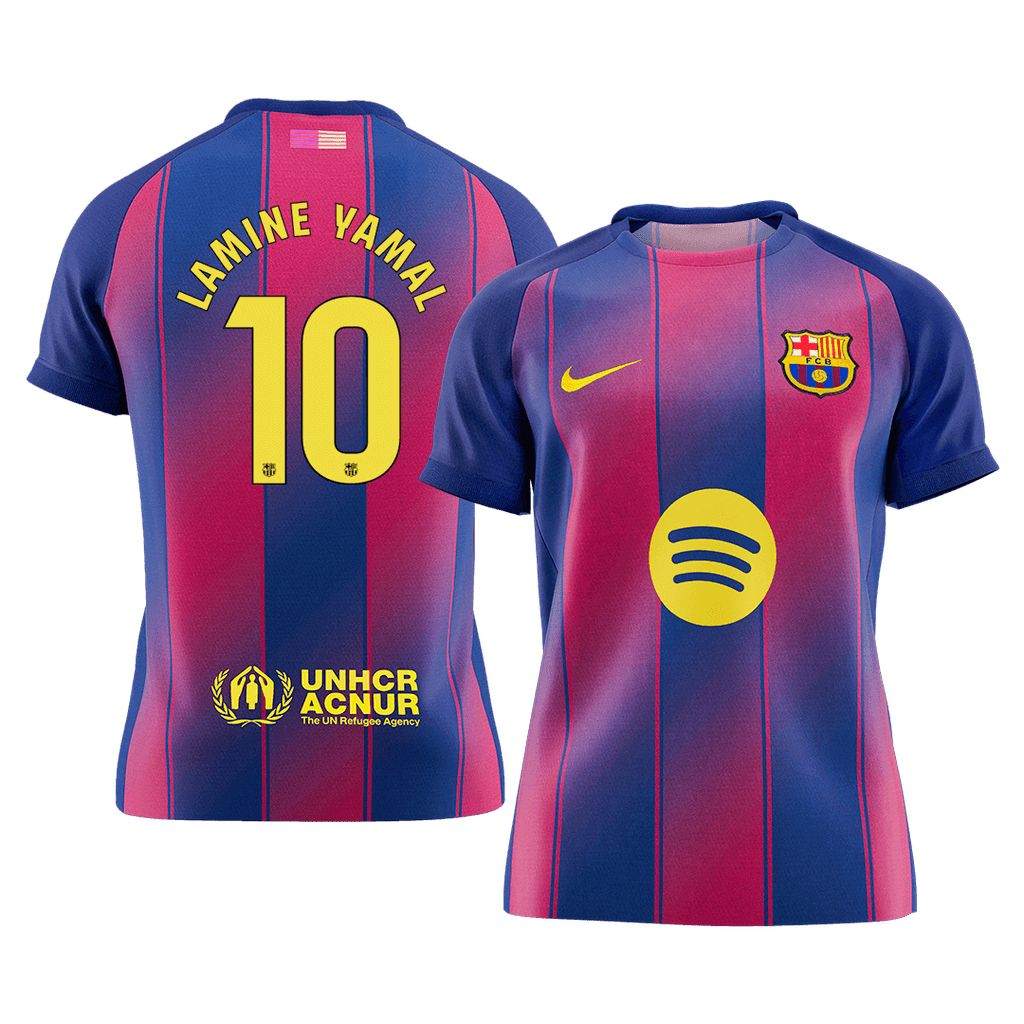 Barcelona Heimtrikot 2025/26 Fan-Version LAMINE YAMAL #10