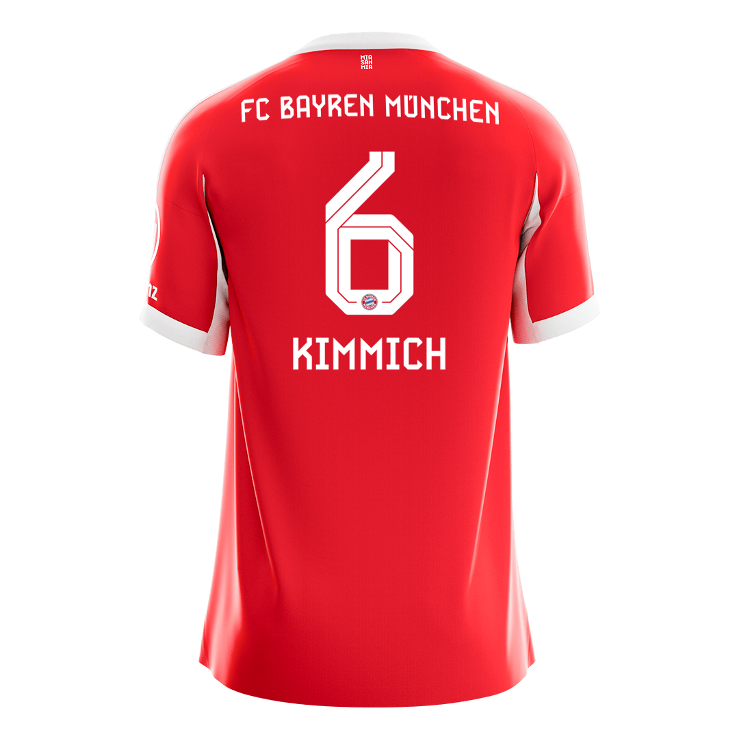 Bayern München Heimtrikot 2025/26 Fan-Version KIMMICH #6