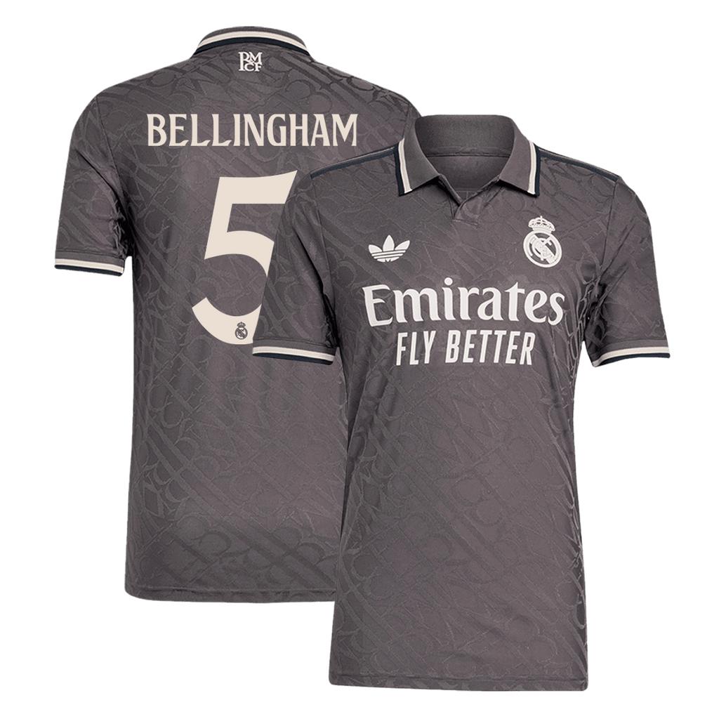 Real Madrid Ausweichtrikot 2024/25 Spieler-Version BELLINGHAM #5