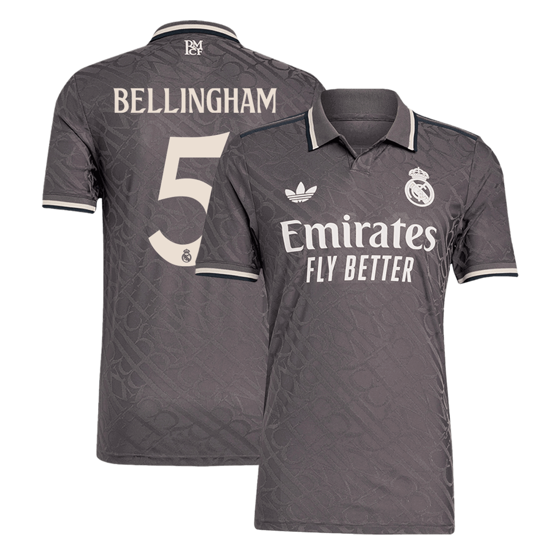 Real Madrid Ausweichtrikot 2024/25 Spieler-Version BELLINGHAM #5