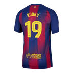 Barcelona Heimtrikot 2025/26 Spieler-Version ROONY #19 UCL