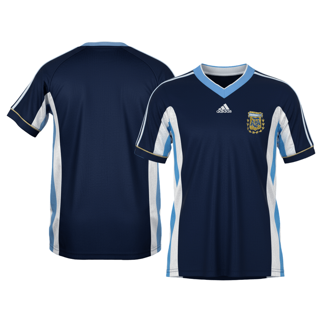 Argentinien Retro Auswärtstrikot 1998