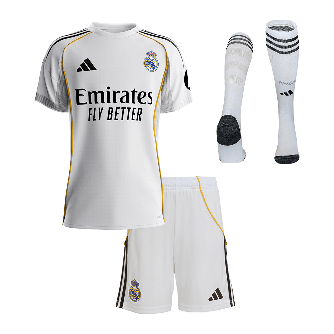 Real Madrid Kinder Heimtrikot 3-teilig Set 2025/26