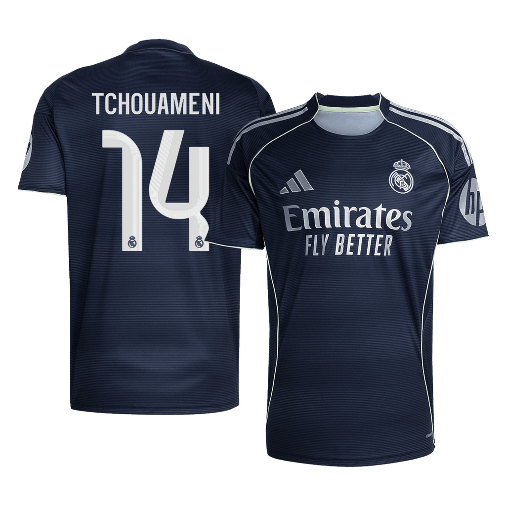 Real Madrid Auswärtstrikot 2025/26 Fan-Version TCHOUAMENI #14