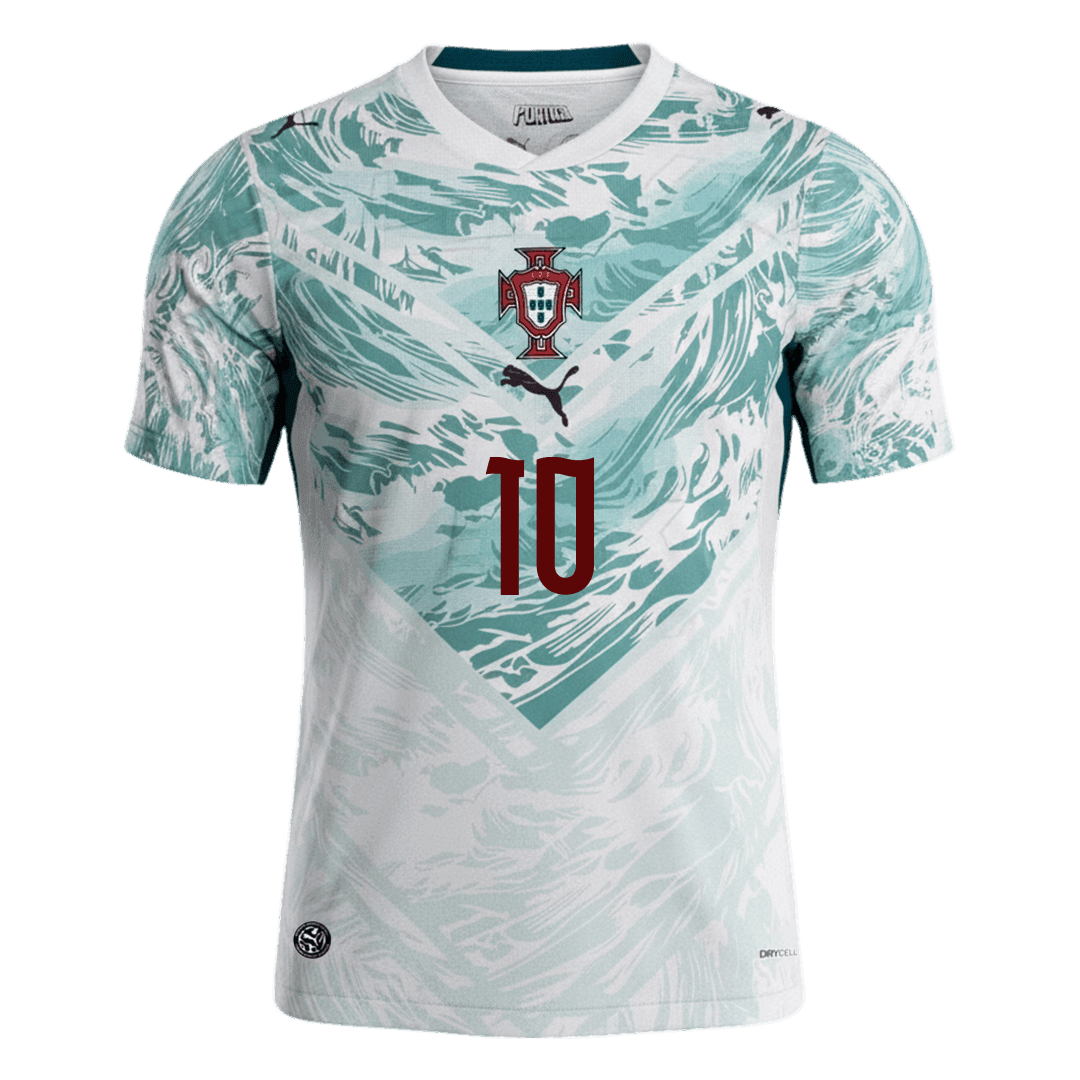 Portugal Auswärtstrikot 2026 Fan-Version BERNARDO #10
