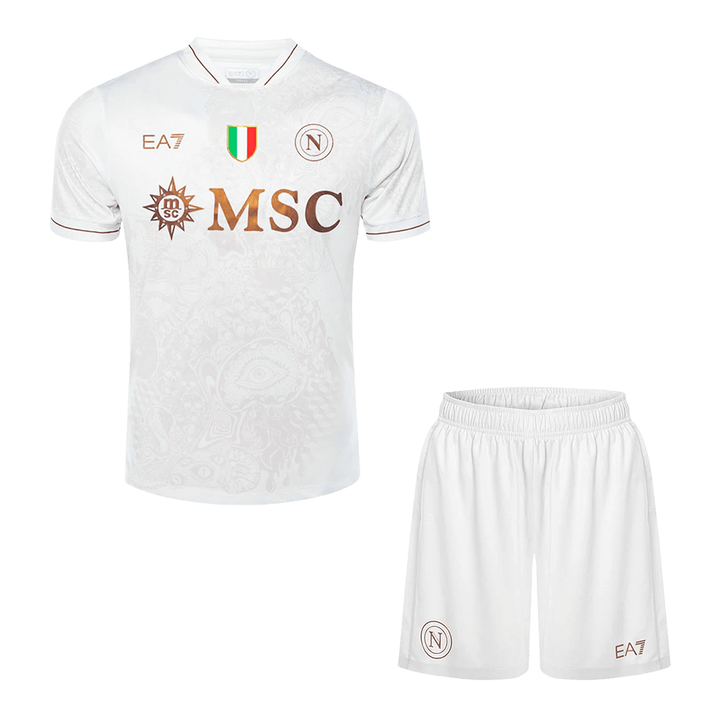 Napoli Herren Auswärtstrikot Fan Version 2-teilig 2025/26