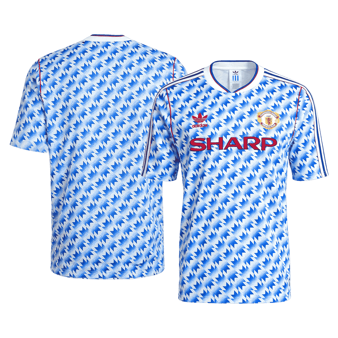Manchester United Retro Auswärtstrikot 1990/92