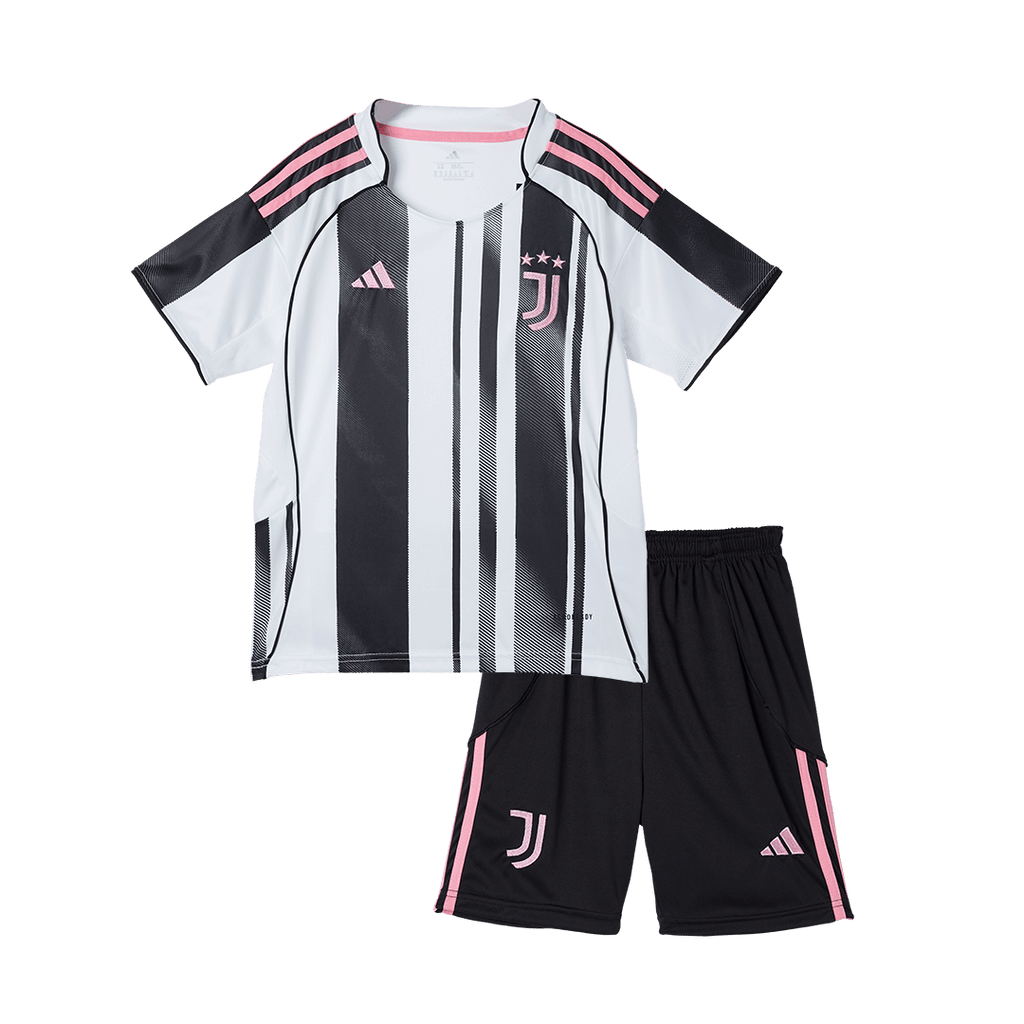 Juventus Kinder Heimtrikot 2-teilig Set 2025/26