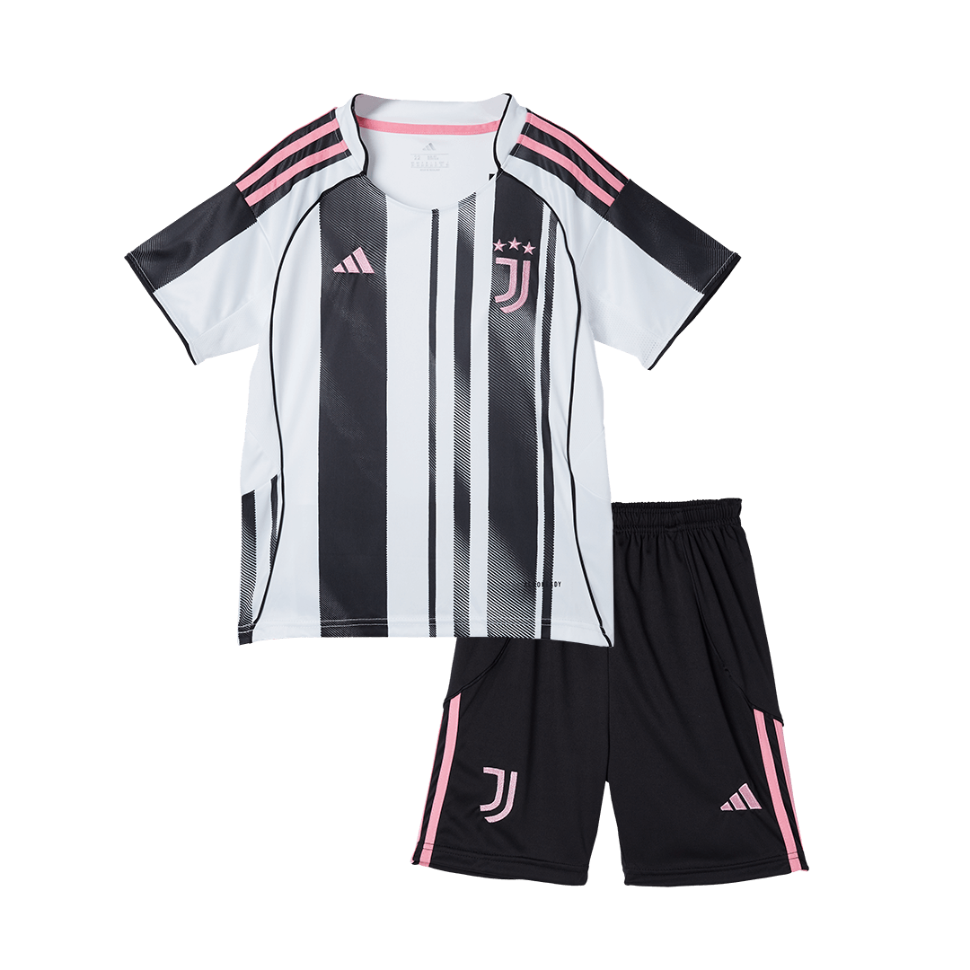 Juventus Kinder Heimtrikot 2-teilig Set 2025/26
