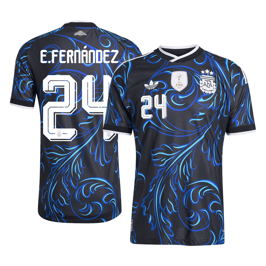 Argentinien Auswärtstrikot 2026 Spieler-Version E. FERNÁNDEZ #24