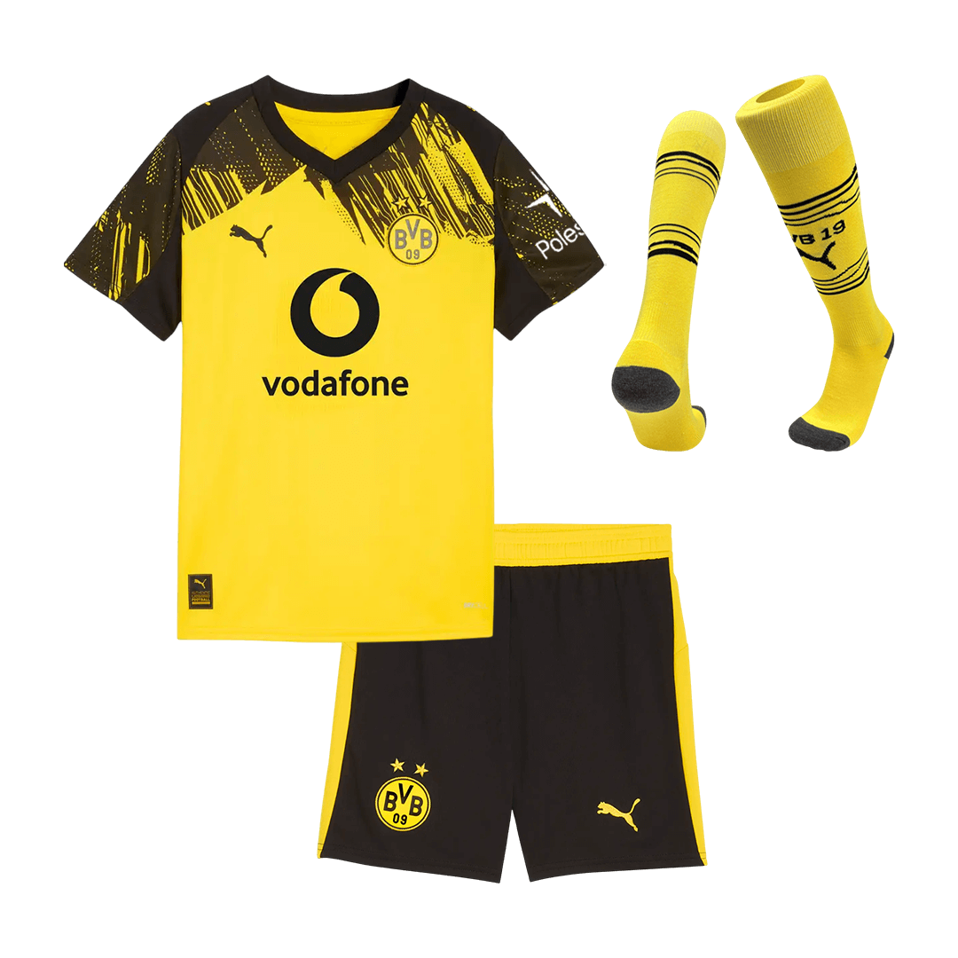 Dortmund Kinder Heimtrikot 3-teilig Set 2025/26