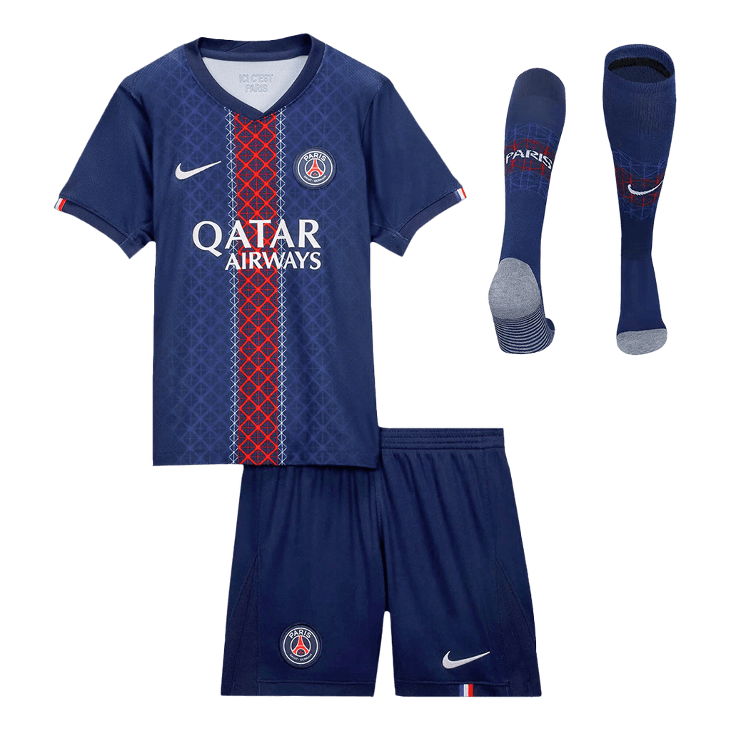 PSG Kinder Heimtrikot 3-teilig Set 2025/26