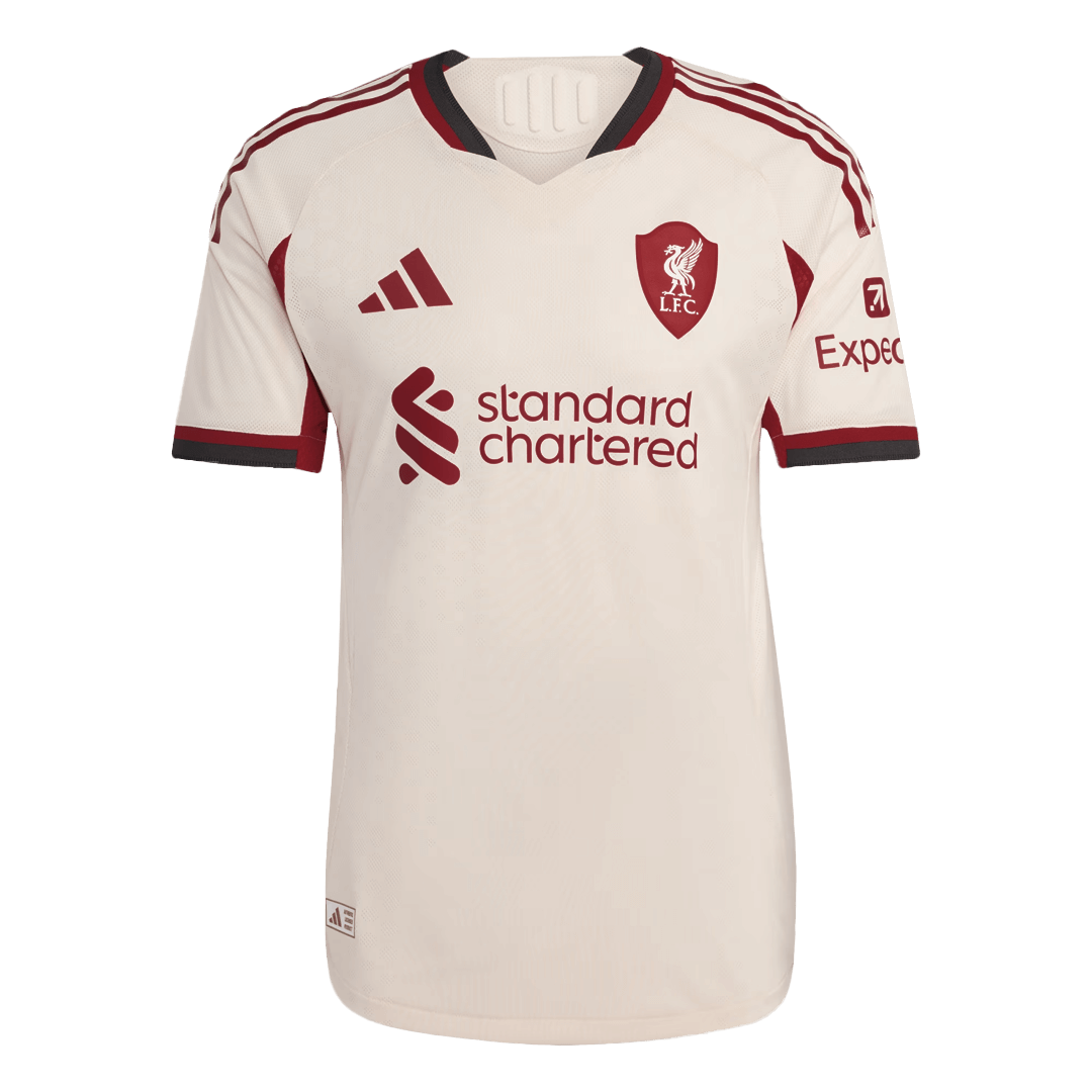 Liverpool Auswärtstrikot 2025/26 Spieler-Version GAKPO #18