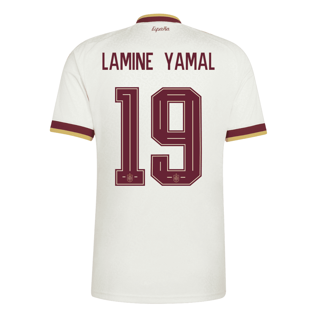 Spain Auswärtstrikot 2026 Fan-Version LAMINE YAMAL #19