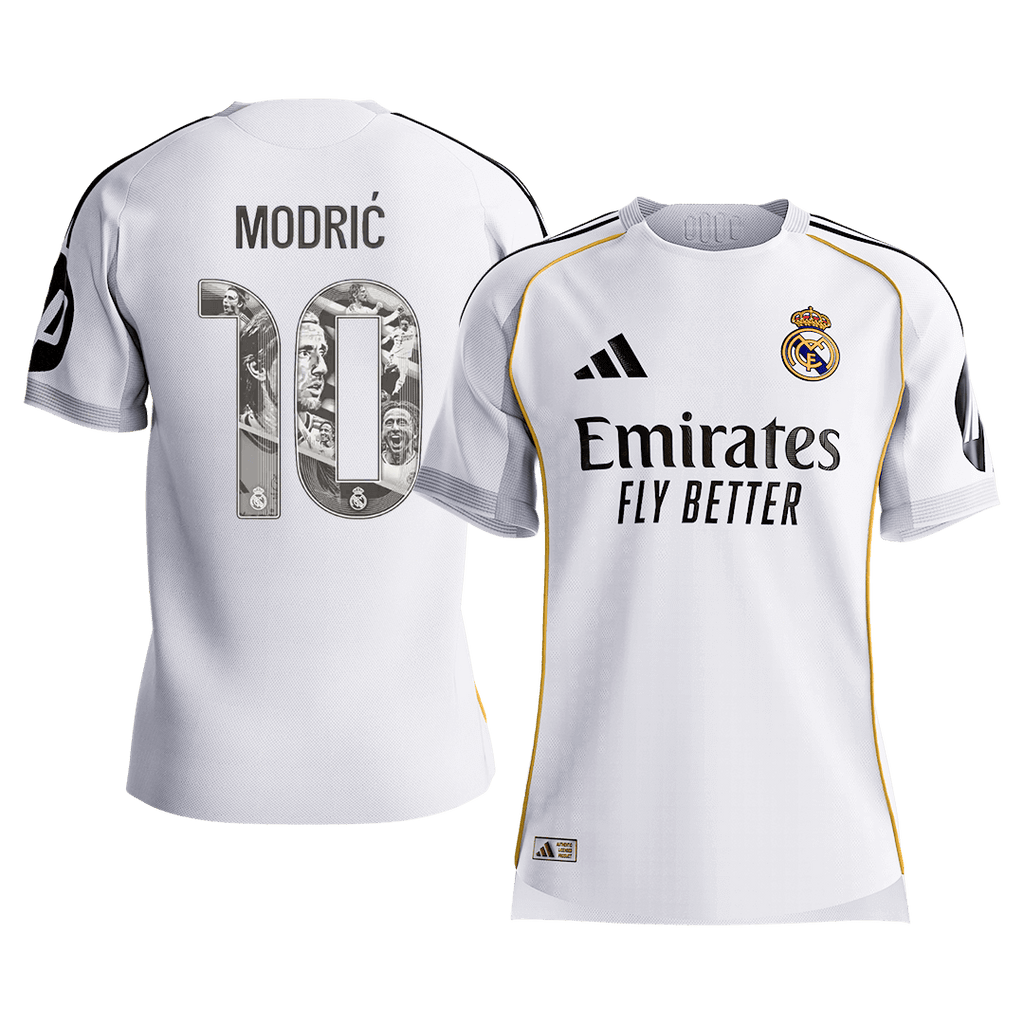 Real Madrid Heimtrikot 2025/26 Spieler-Version MODRIĆ Special #10