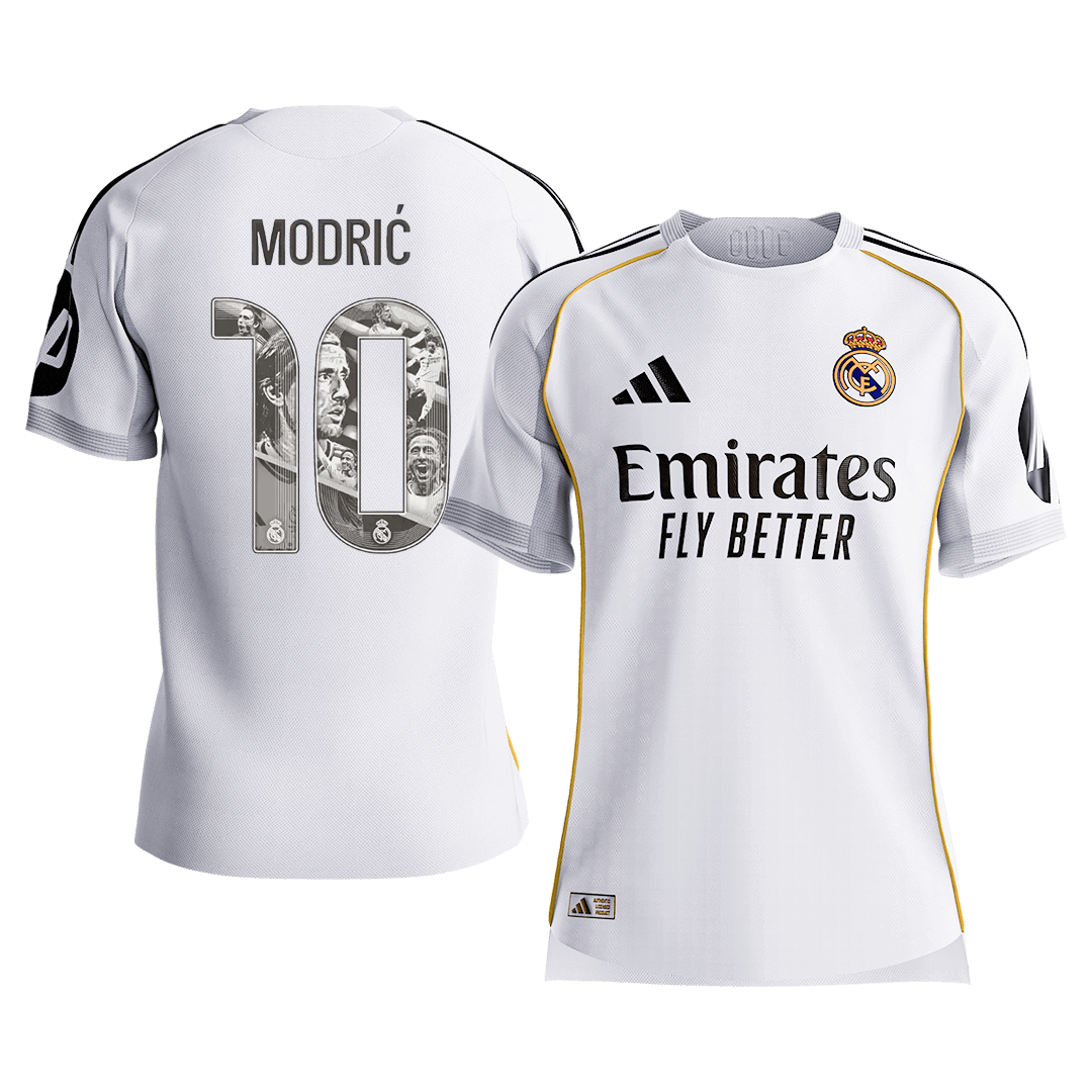 Real Madrid Heimtrikot 2025/26 Spieler-Version MODRIĆ Special #10