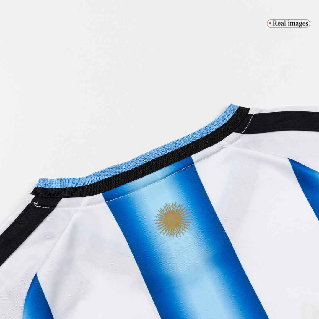 Argentinien Kinder Heimtrikot 3-teilig Set 2025/26