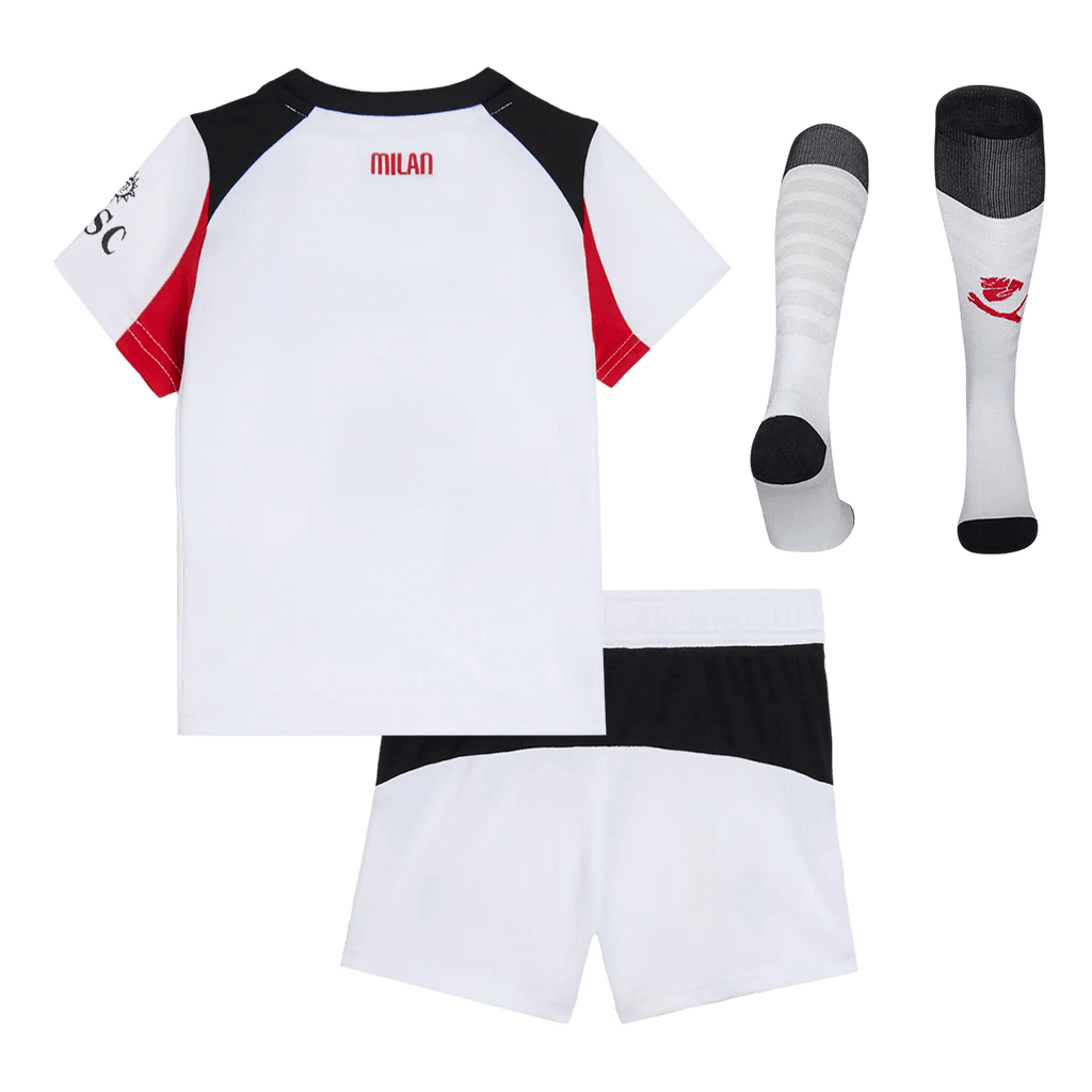 AC Milan Kinder Auswärtstrikot 3-teilig Set 2025/26