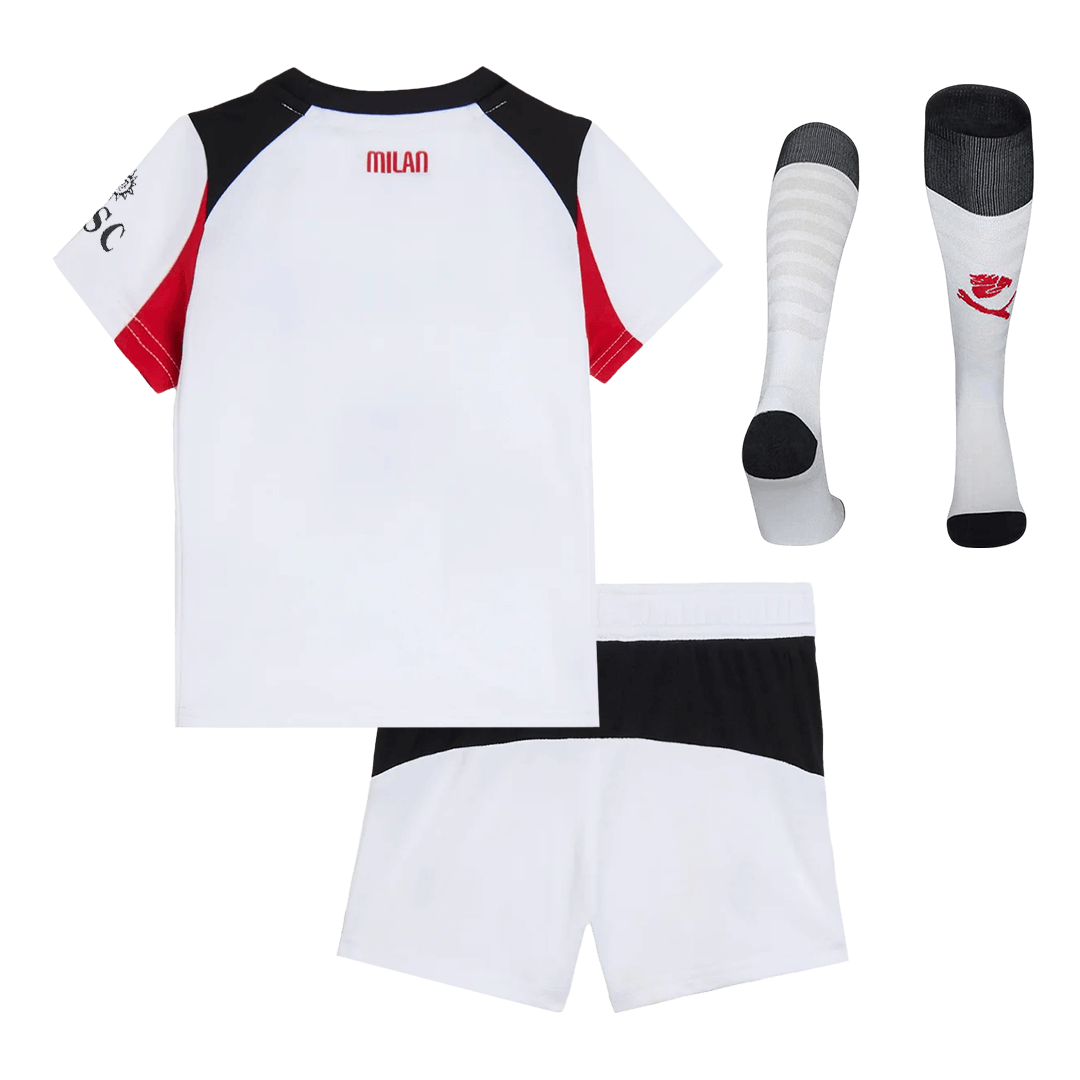 AC Milan Kinder Auswärtstrikot 3-teilig Set 2025/26