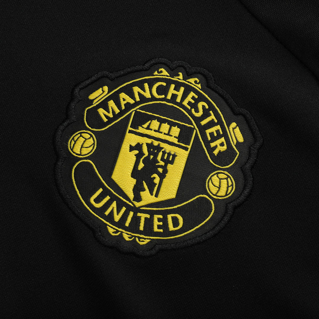 Manchester United Kinder Trainingsanzug 2025/26 Schwarz