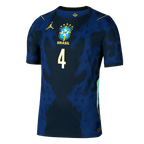 Brazil Auswärtstrikot 2026 Spieler-Version MARQUINHOS #4