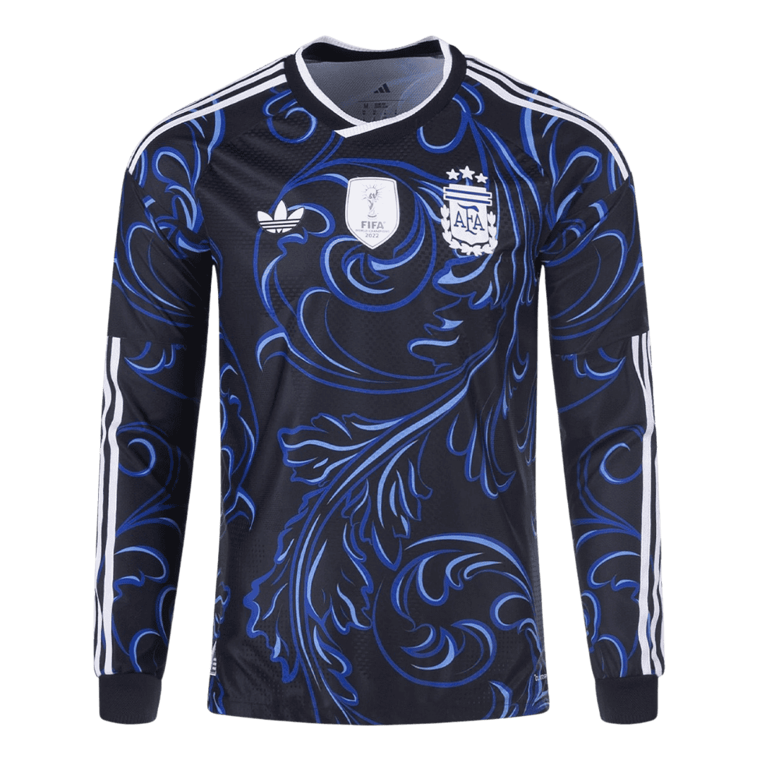 Argentinien Auswärtstrikot Langarm 2026 Fan-Version