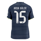 Real Madrid Auswärtstrikot 2025/26 Spieler-Version ARDA GÜLER #15