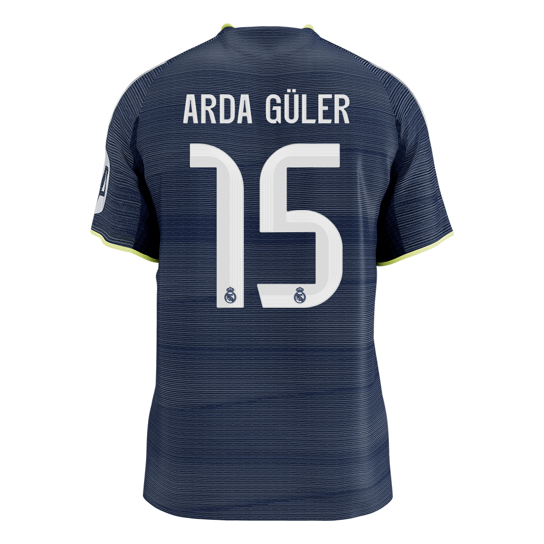 Real Madrid Auswärtstrikot 2025/26 Spieler-Version ARDA GÜLER #15