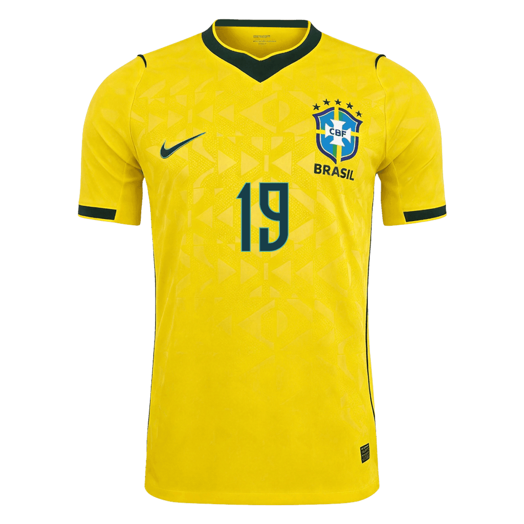 Brazil Heimtrikot 2026 Spieler-Version ENDRICK #19