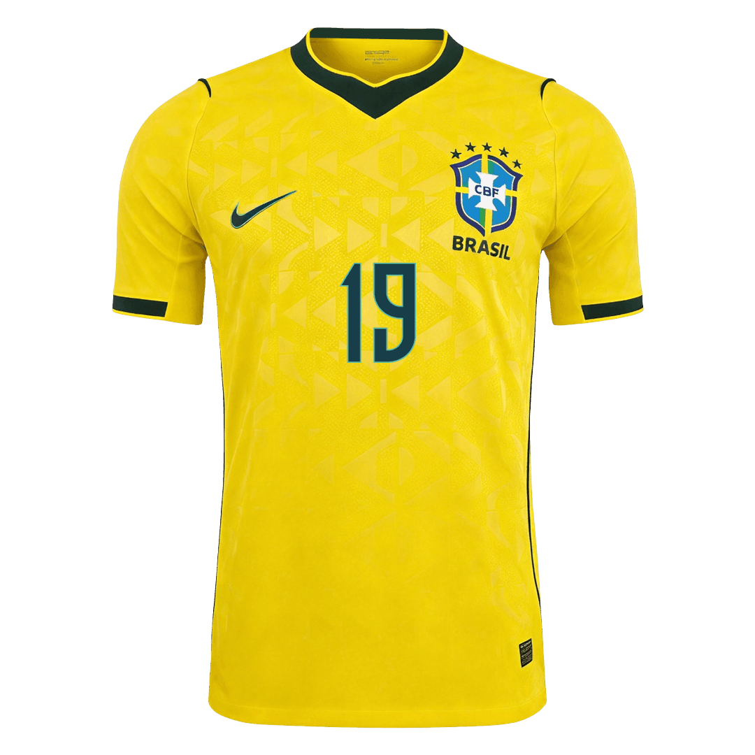 Brazil Heimtrikot 2026 Spieler-Version ENDRICK #19