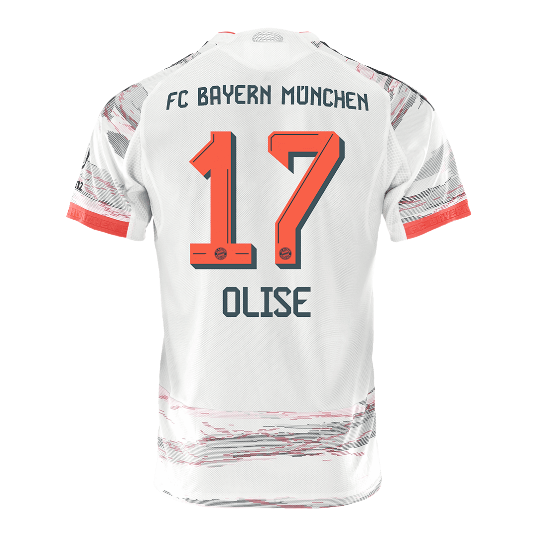 Bayern München Auswärtstrikot 2025/26 Spieler-Version OLISE #17