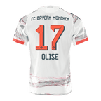 Bayern München Auswärtstrikot 2025/26 Spieler-Version OLISE #17