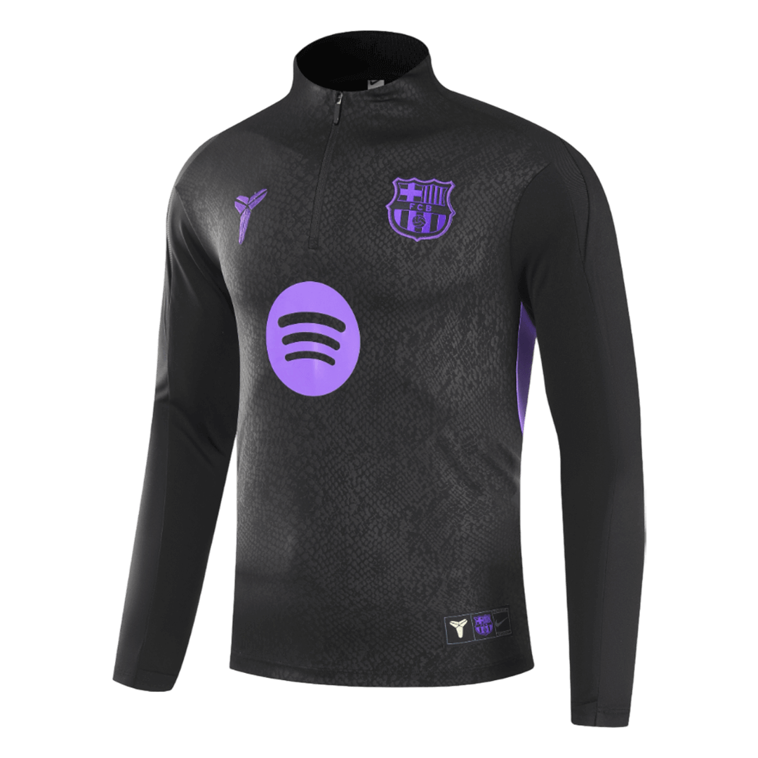 Barcelona Kinder Trainingsanzug 2025/26 Schwarz