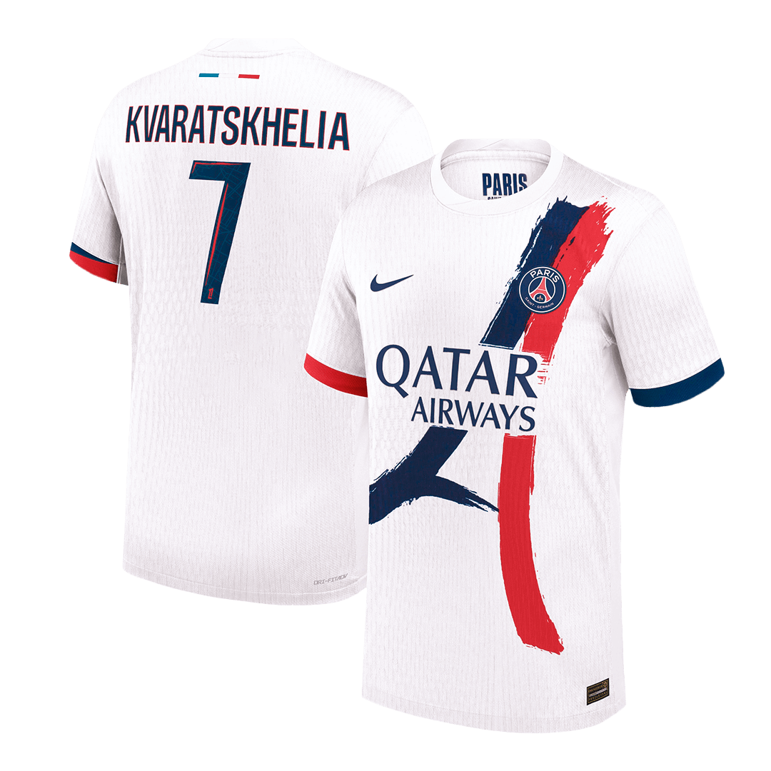 PSG Auswärtstrikot 2025/26 Spieler-Version KVARATSKHELIA #7