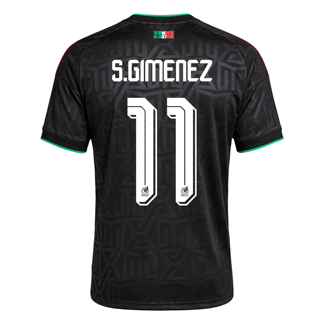 Mexico Ausweichtrikot 2026 Fan-Version S.GIMENEZ #11
