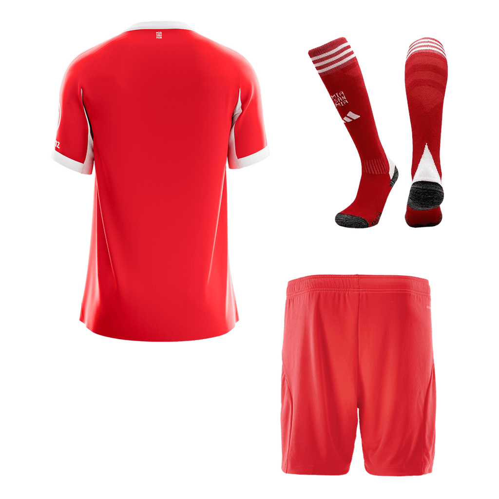 Bayern München Herren Heimtrikot Fan Version 3-teilig 2025/26