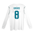 Real Madrid Retro Heimtrikot Langarm 2017/18 KROOS #8
