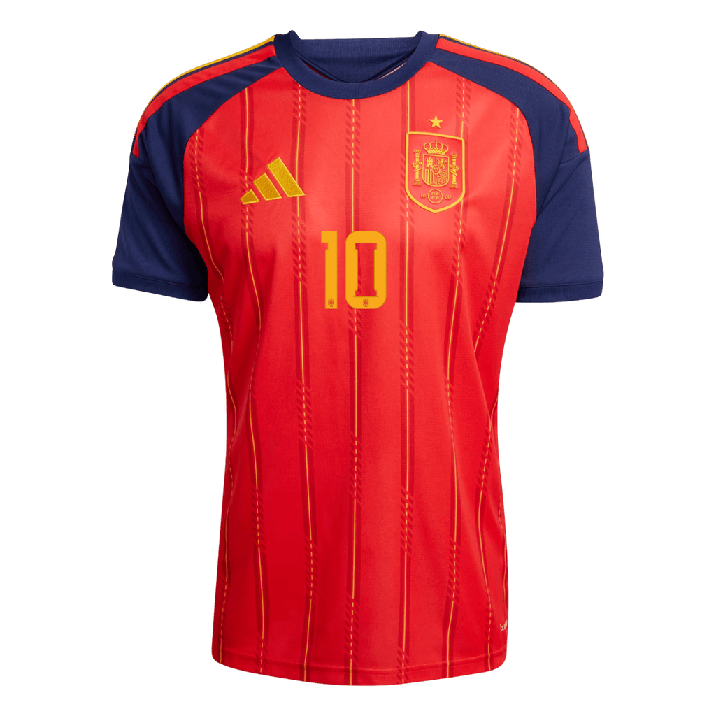 Spain Heimtrikot 2026 Fan-Version OLMO #10