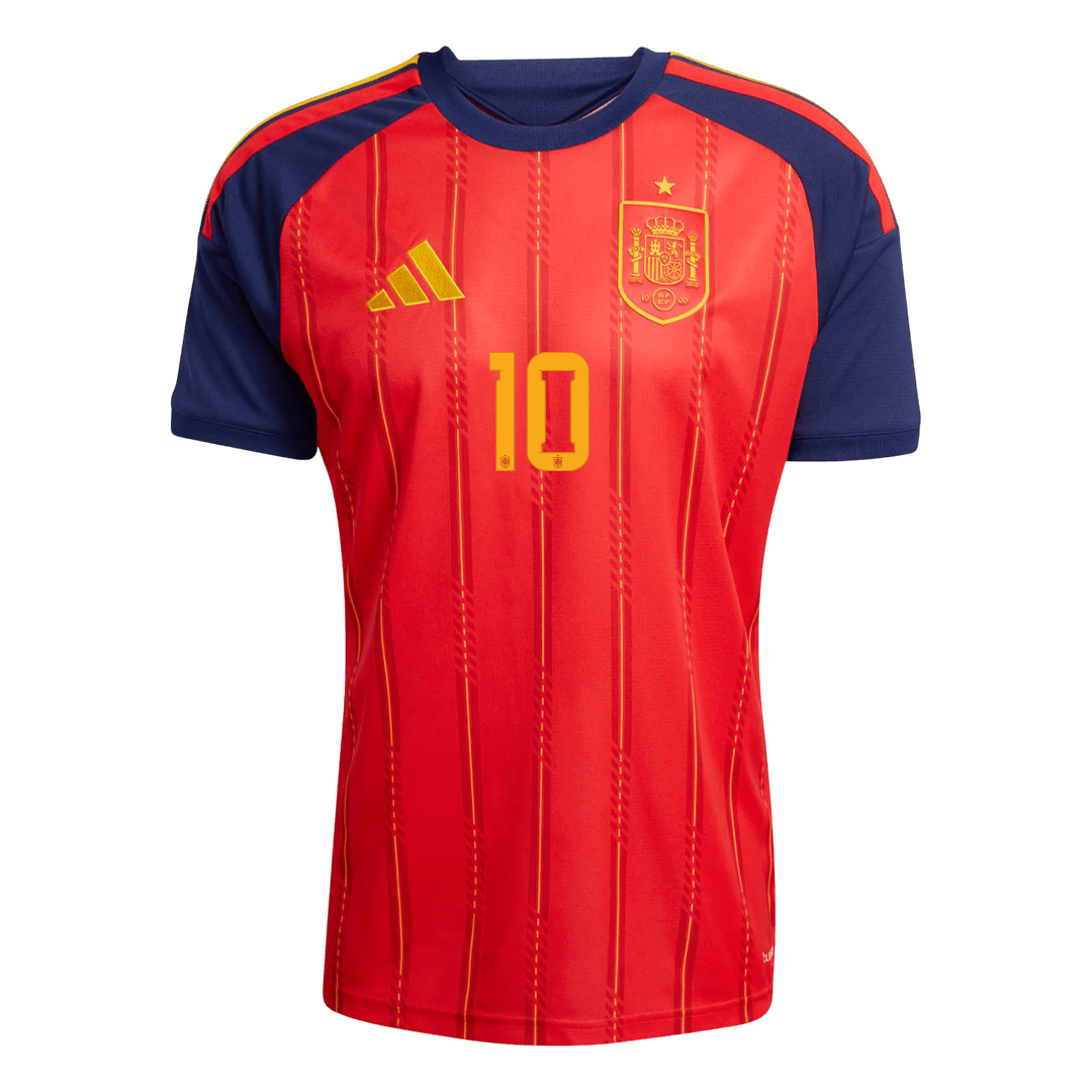 Spain Heimtrikot 2026 Fan-Version OLMO #10