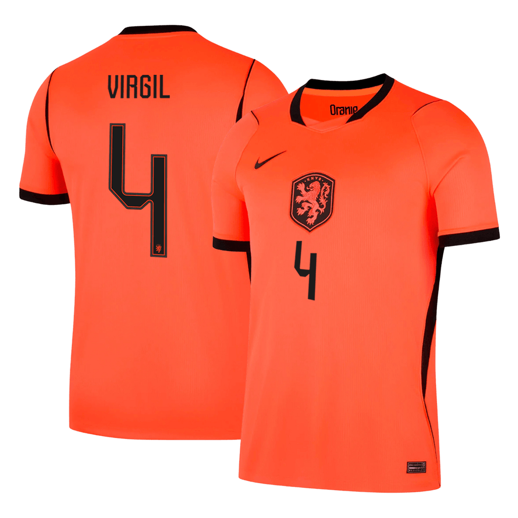 Netherlands Heimtrikot 2026 Fan-Version VIRGIL #4