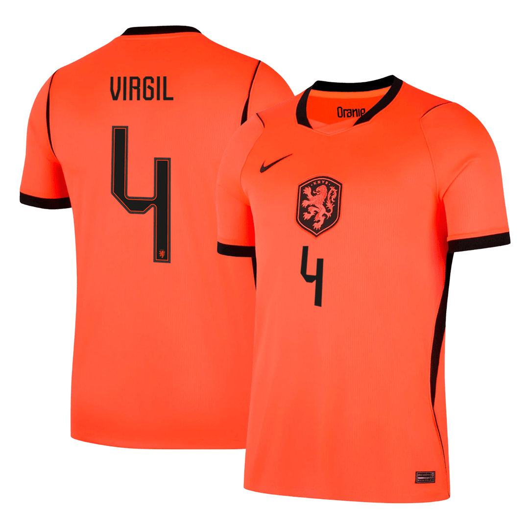 Netherlands Heimtrikot 2026 Fan-Version VIRGIL #4